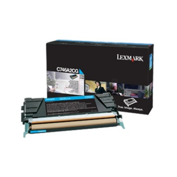 Lexmark C746A3CG - Toner cyan, 7 000 pages