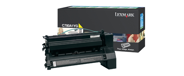 Lexmark C780A1YG - Toner jaune, 6 000 pages