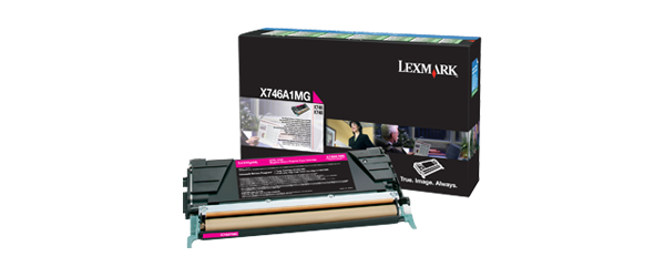 Lexmark X746A1MG - Toner magenta, 7 000 pages