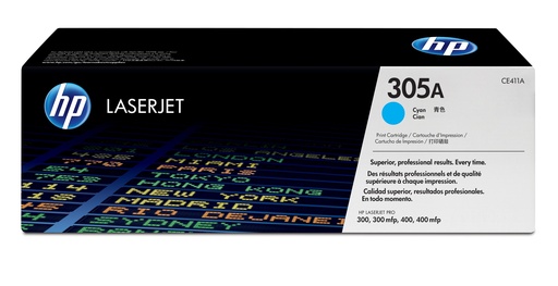 [50220] HP 305A Cyan Original LaserJet toner cartridge