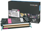 Lexmark C5342MX - Toner magenta haute capacité, 7 000 pages