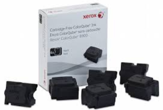 Xerox 108R01017 - Cartouche d'encre noire, 6 x 3 000 pages