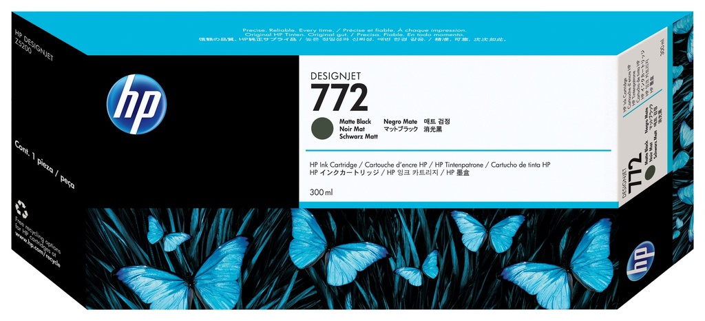 HP CN635A/772 - Cartouche d'encre noire