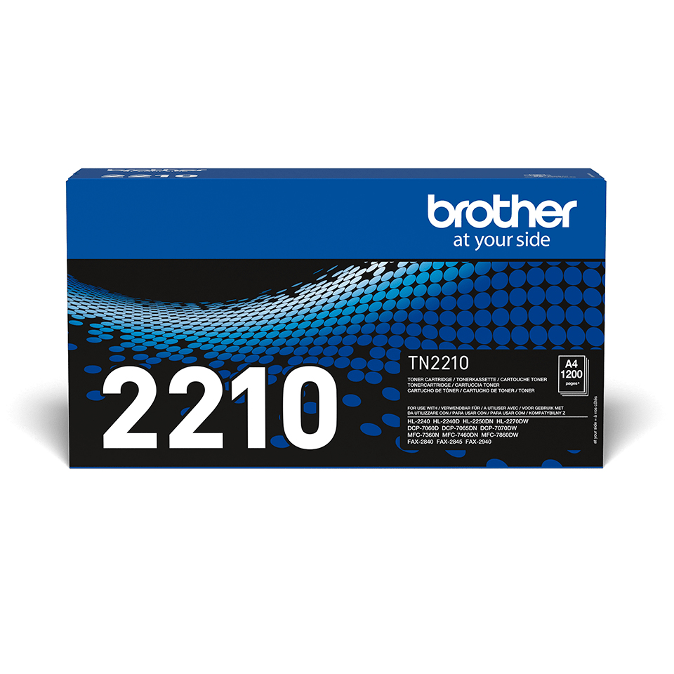 Brother TN-2210 - Toner noir, 1 200 pages