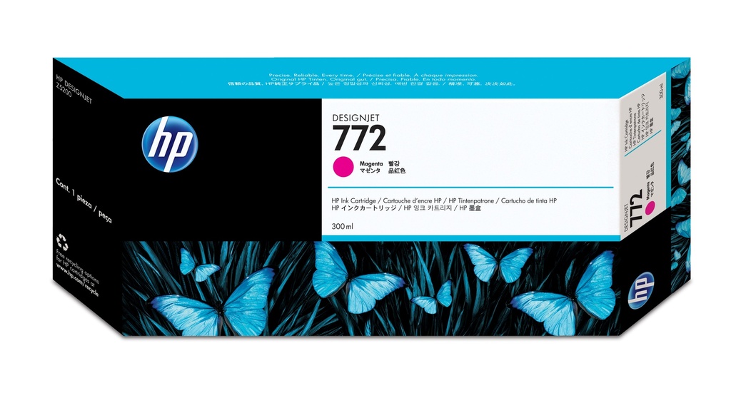 HP CN629A/772 - Cartouche d'encre magenta