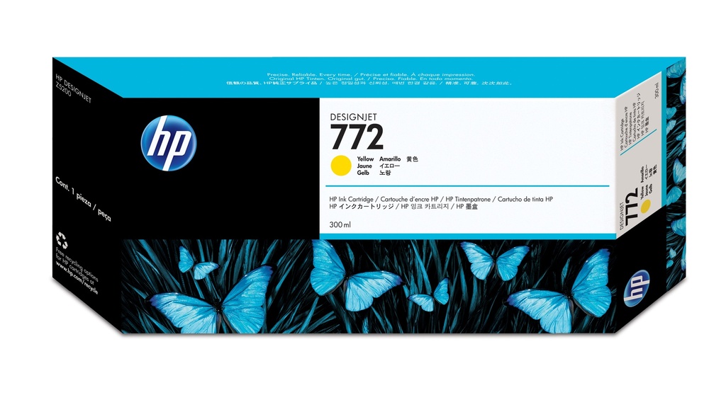 HP CN630A - Cartouche d'encre jaune