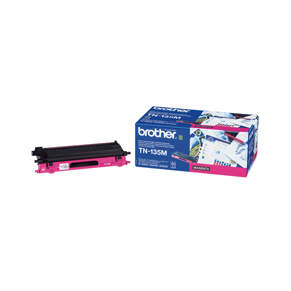Brother TN-135M - Toner magenta haute capacité, 4 000 pages