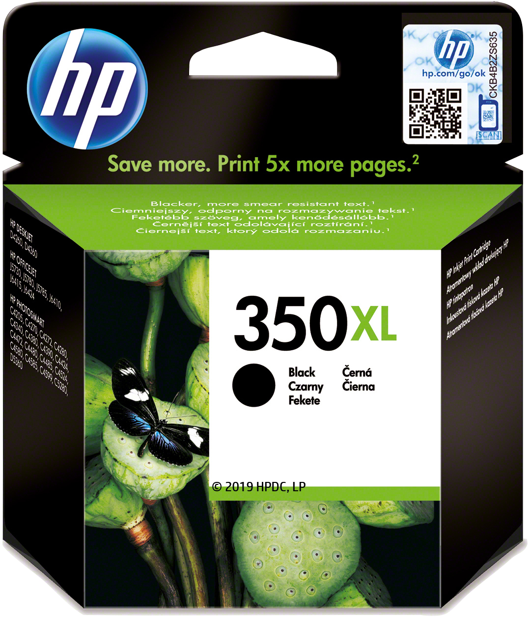 HP CB336EE - Tête d'impression haute capacité, 1 000 pages