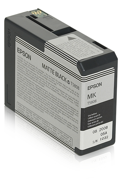 Epson C13T580800/T5808 - Cartouche d'encre noire