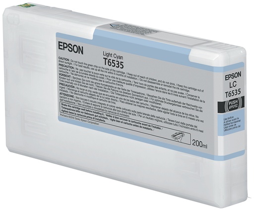[50965] Epson T6535 Light Cyan (200ml) ink cartridge