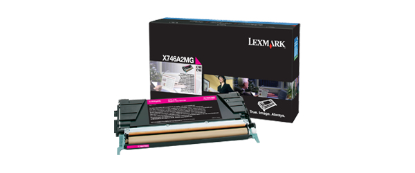 Lexmark X746A2MG - Toner magenta, 7 000 pages