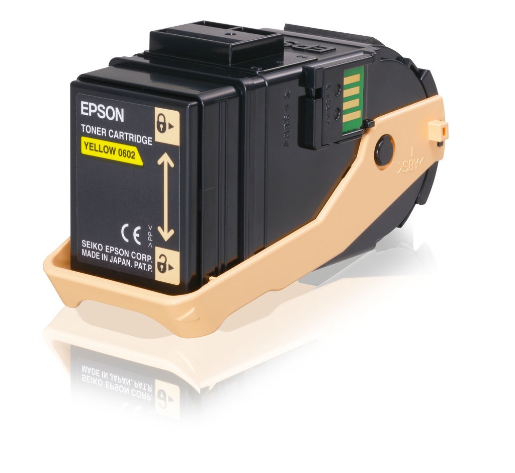 Epson C13S050602/0602 - Toner jaune, 7 500 pages