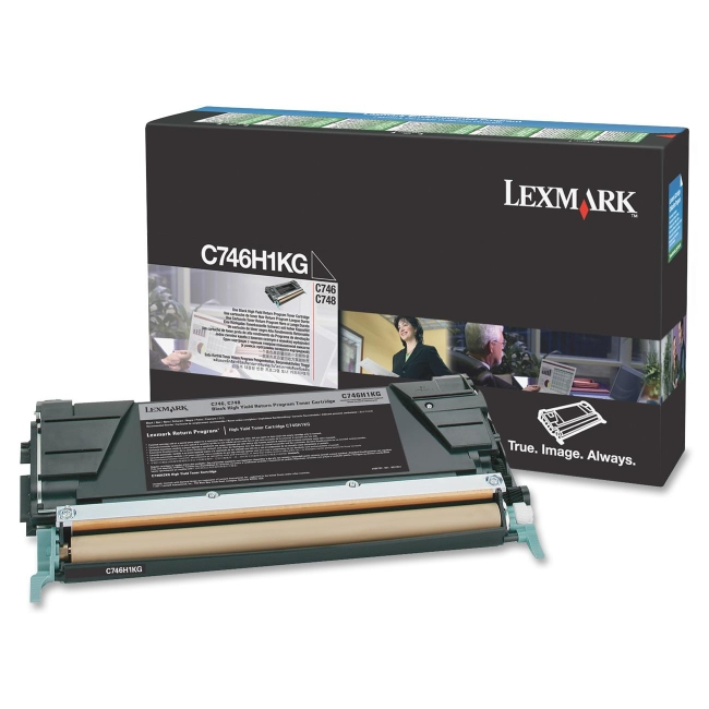 Lexmark C746H1KG - Toner noir, 12 000 pages