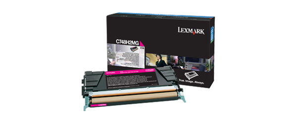 Lexmark C748H2MG - Toner magenta, 10 000 pages