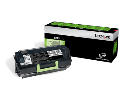 Lexmark 52D2H00/522H - Toner noir, 25 000 pages