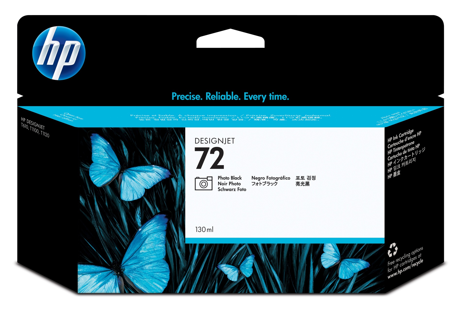 HP C9370A/72 - Cartouche d'encre noire