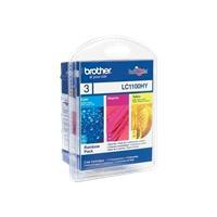 Brother LC1100RBWBPDR - Cartouche d'encre multipack couleurs, 325 pages