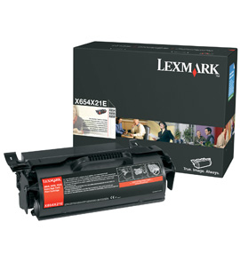Lexmark X654X21E - Toner noir, 36 000 pages
