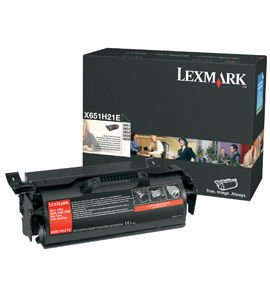 Lexmark X651H31E - Toner noir, 25 000 pages
