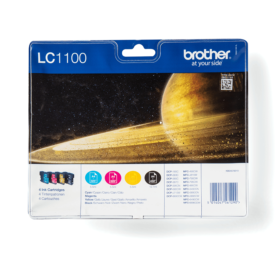 Brother LC1100VALBP - Cartouche d'encre multipack couleurs (Pack de 3)