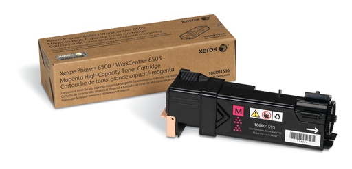 [51934] Xerox Genuine Phaser 6500 / WorkCentre 6505 Magenta Toner Cartridge - 106R01595