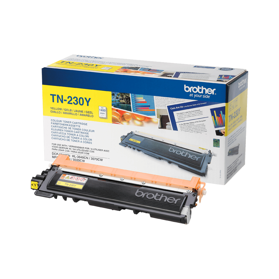 Brother TN-230Y - Toner jaune, 1 400 pages