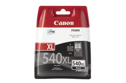 [52074] Canon PG-540 XL w/sec ink cartridge 1 pc(s) Original High (XL) Yield Black