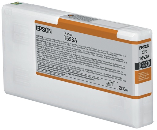 [52393] Epson C13T653A00/T653A Cartouche d'encre orange 200ml pour Epson Stylus Pro 4900