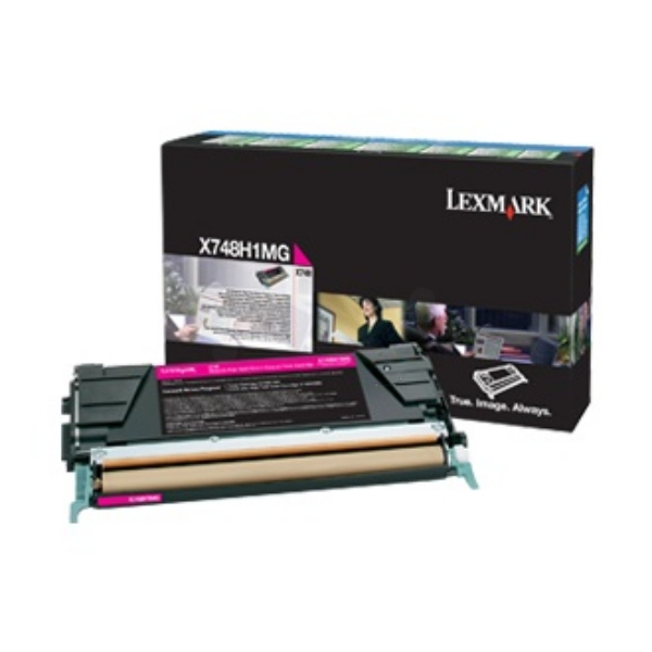 Lexmark X748H3MG - Toner magenta, 10 000 pages