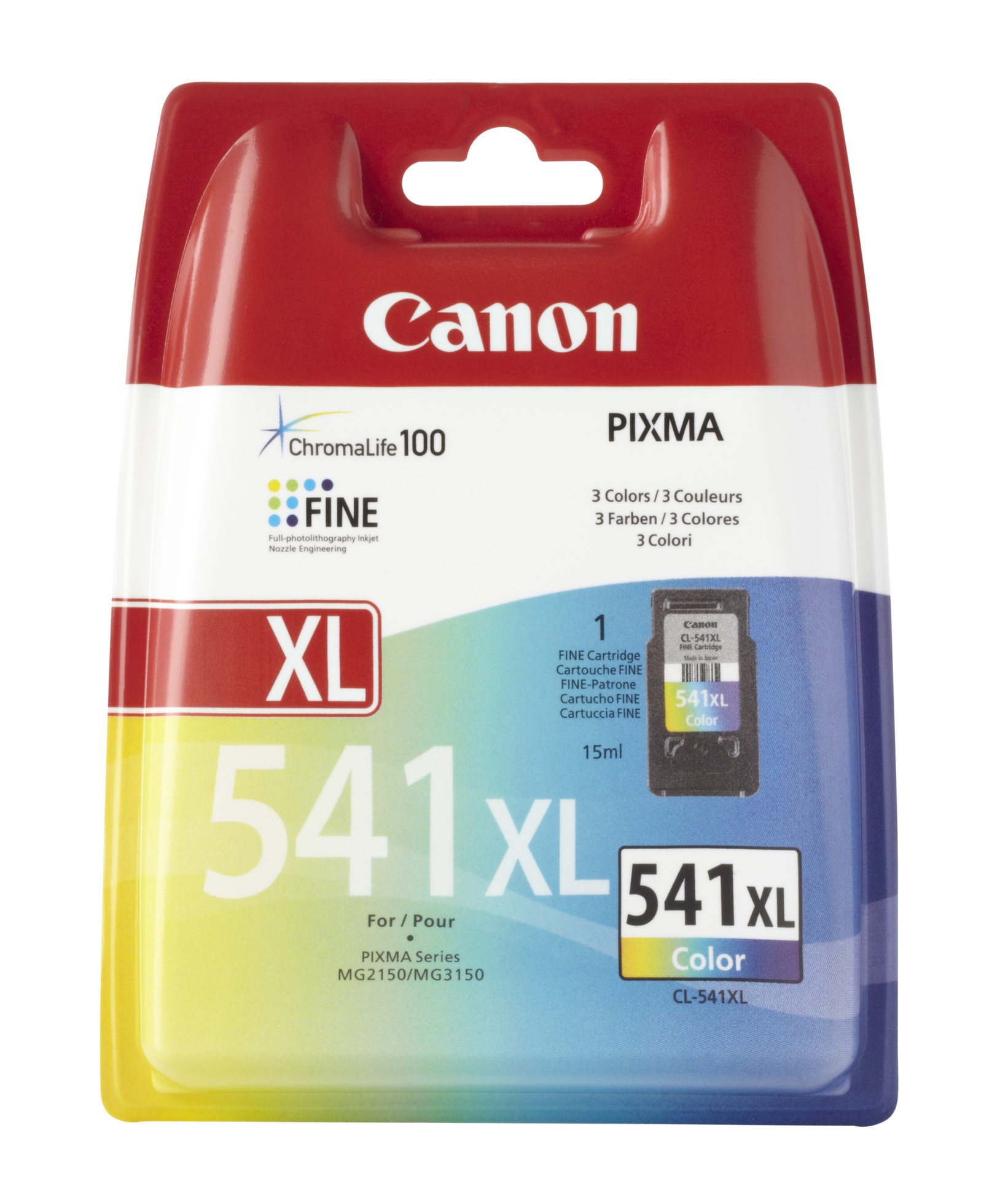 Canon 5226B005/CL-541 - Cartouche d'encre multipack couleurs haute capacité, 400 pages