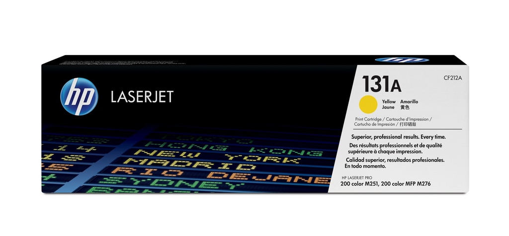 HP CF212A/131A - Toner jaune, 1 800 pages
