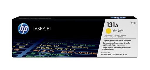 [52515] HP CF212A/131A Cartouche toner jaune, 1.800 Pages ISO/IEC 19798 pour HP Pro 200