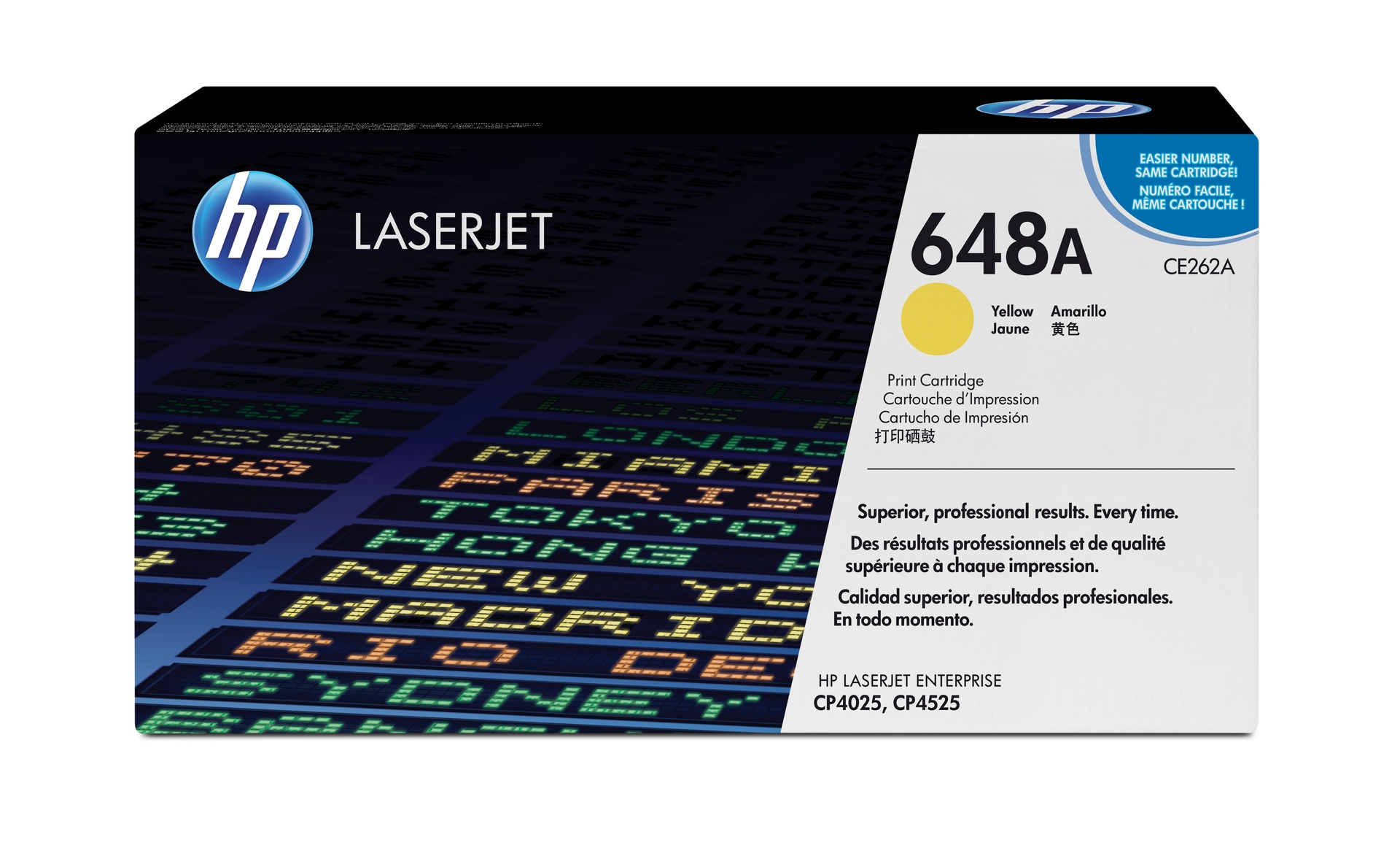 HP CE262A/648A - Toner jaune, 11 000 pages