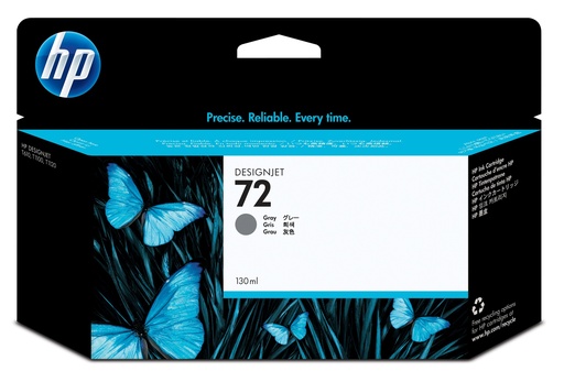 [52721] HP 72 130-ml Gray DesignJet ink cartridge