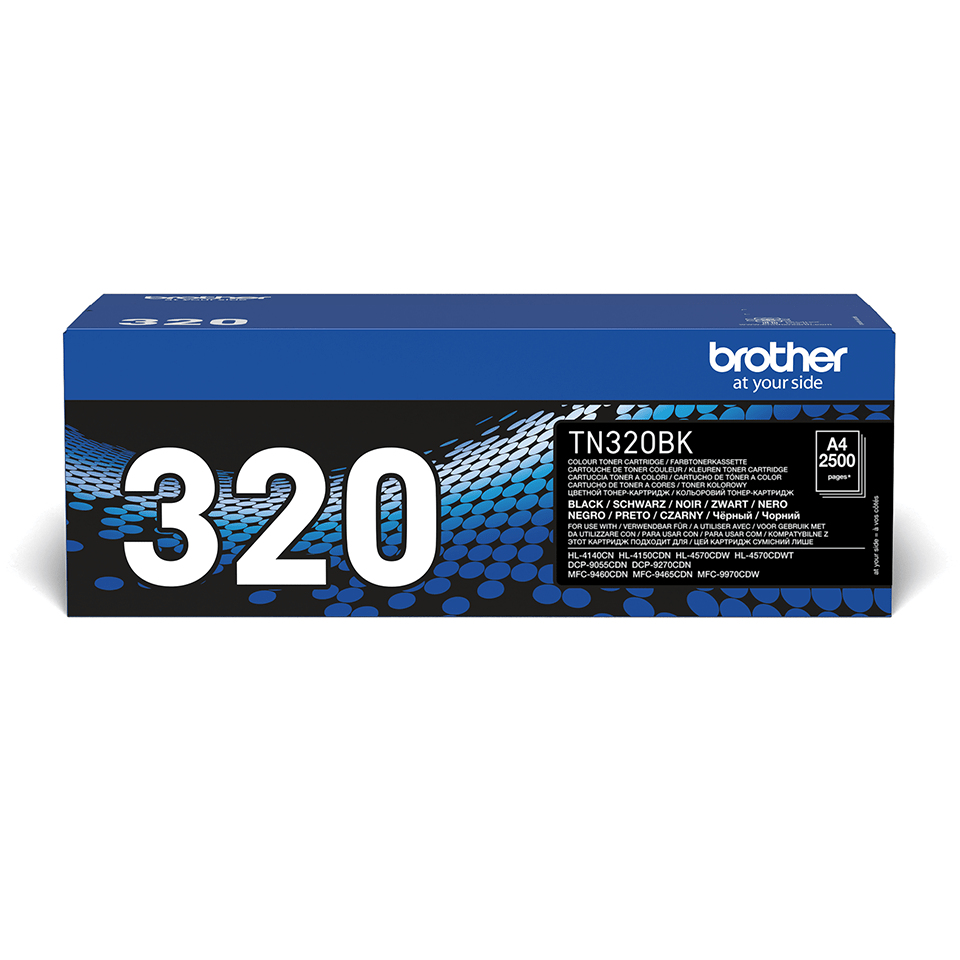 Brother TN-320BK - Toner noir, 2 500 pages