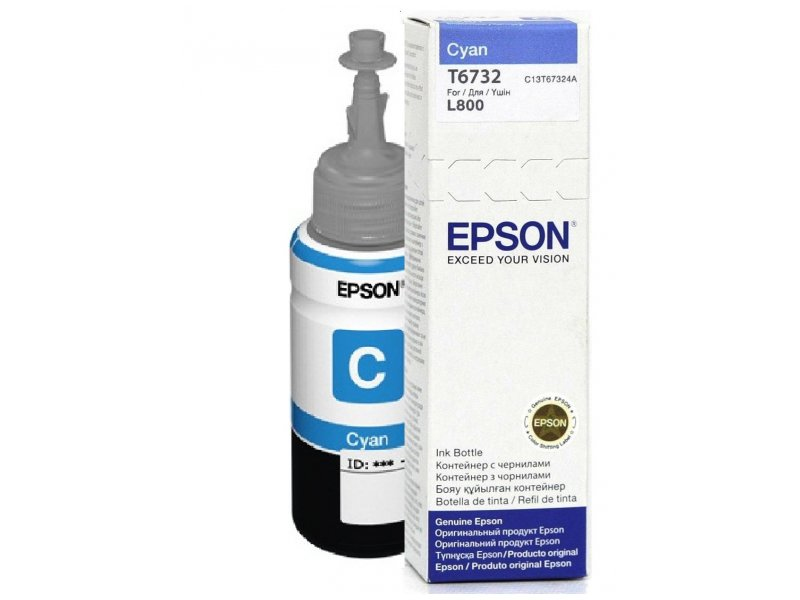 Epson C13T67324A - Cartouche d'encre cyan