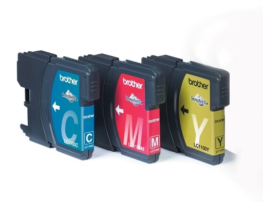 [53034] Brother Voordeelverpakking LC-1100C,M,Y ink cartridge