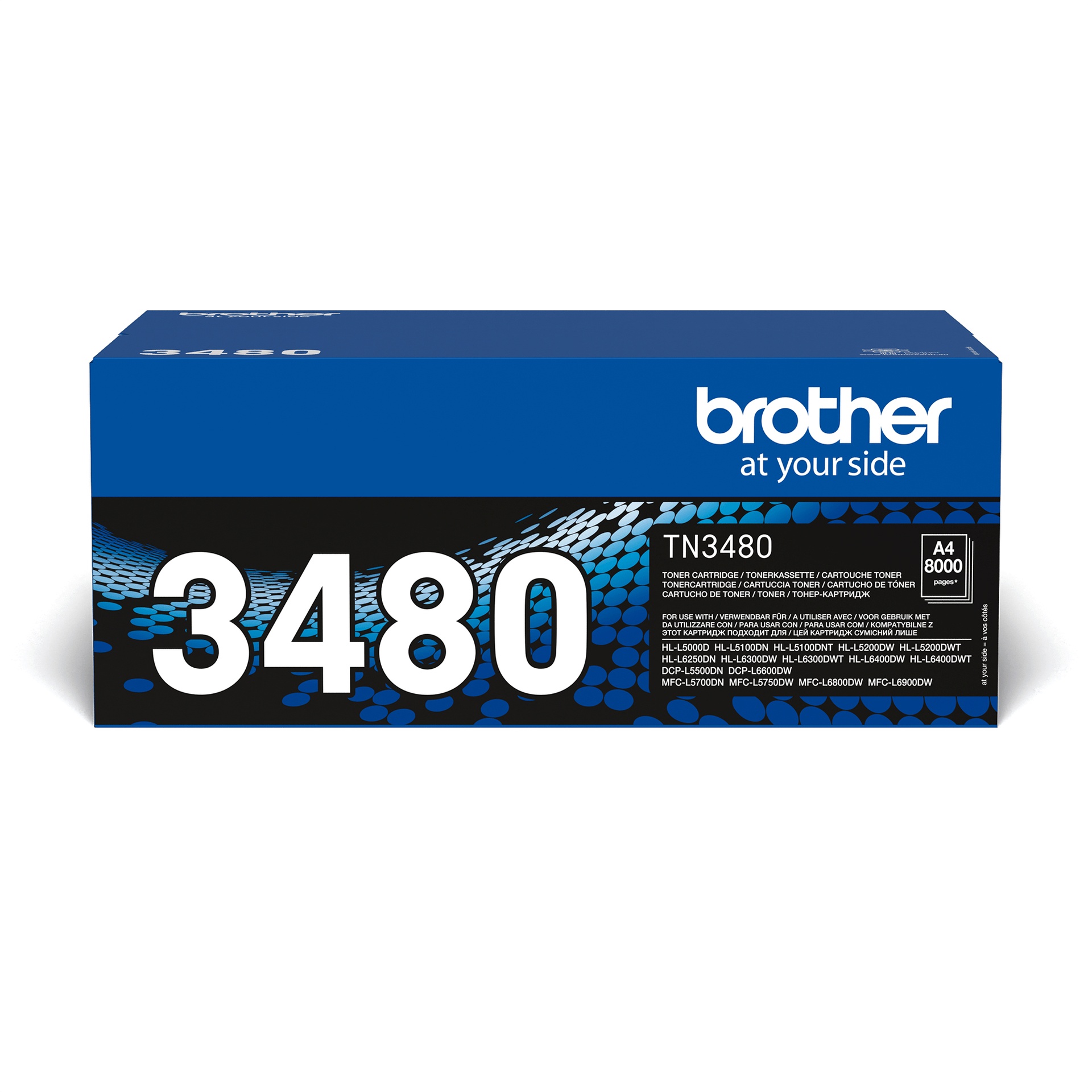 Brother TN-3480 - Toner noir, 8 000 pages