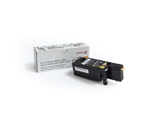 [53141] Xerox Cartouche de toner Jaune de Capacité standard Phaser® 6020​/​6022, WorkCentre® 6025​/​6027 (1000 pages) - 106R02758