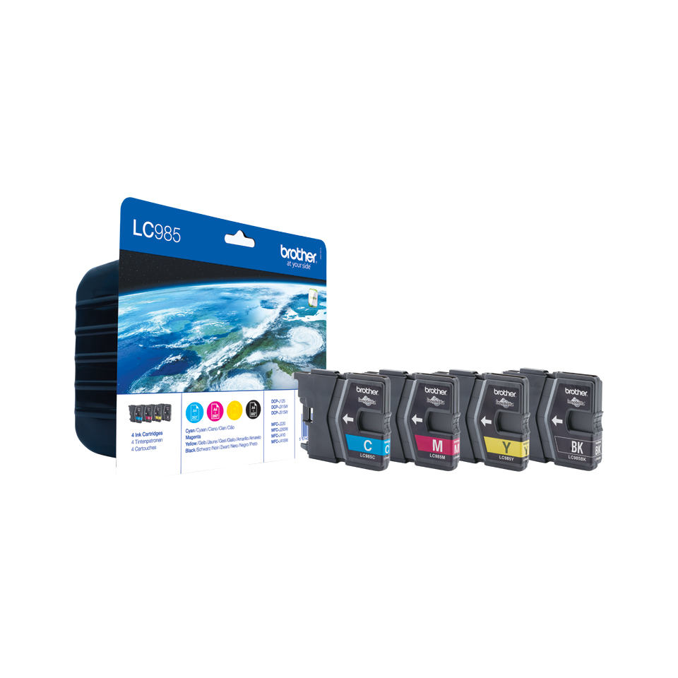 Brother LC985VALBPDR - Cartouche d'encre multipack couleurs