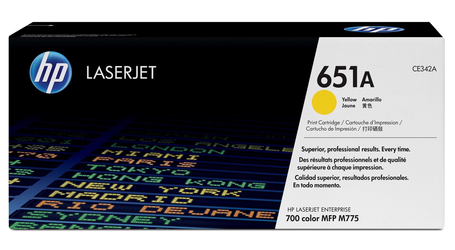 HP CE342A/651A - Toner jaune, 16 000 pages