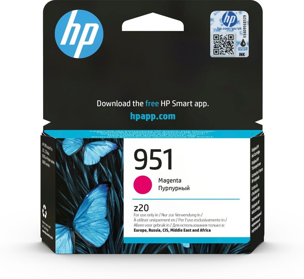 HP CN051AE - Cartouche d'encre magenta, 700 pages