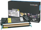 Lexmark C5342YX - Toner jaune haute capacité, 7 000 pages