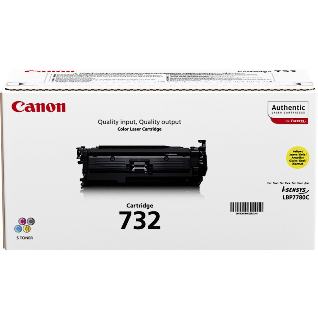 Canon 6260B002/732Y - Toner jaune, 6 400 pages