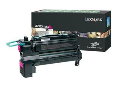 Lexmark X792X1MG - Toner magenta, 20 000 pages