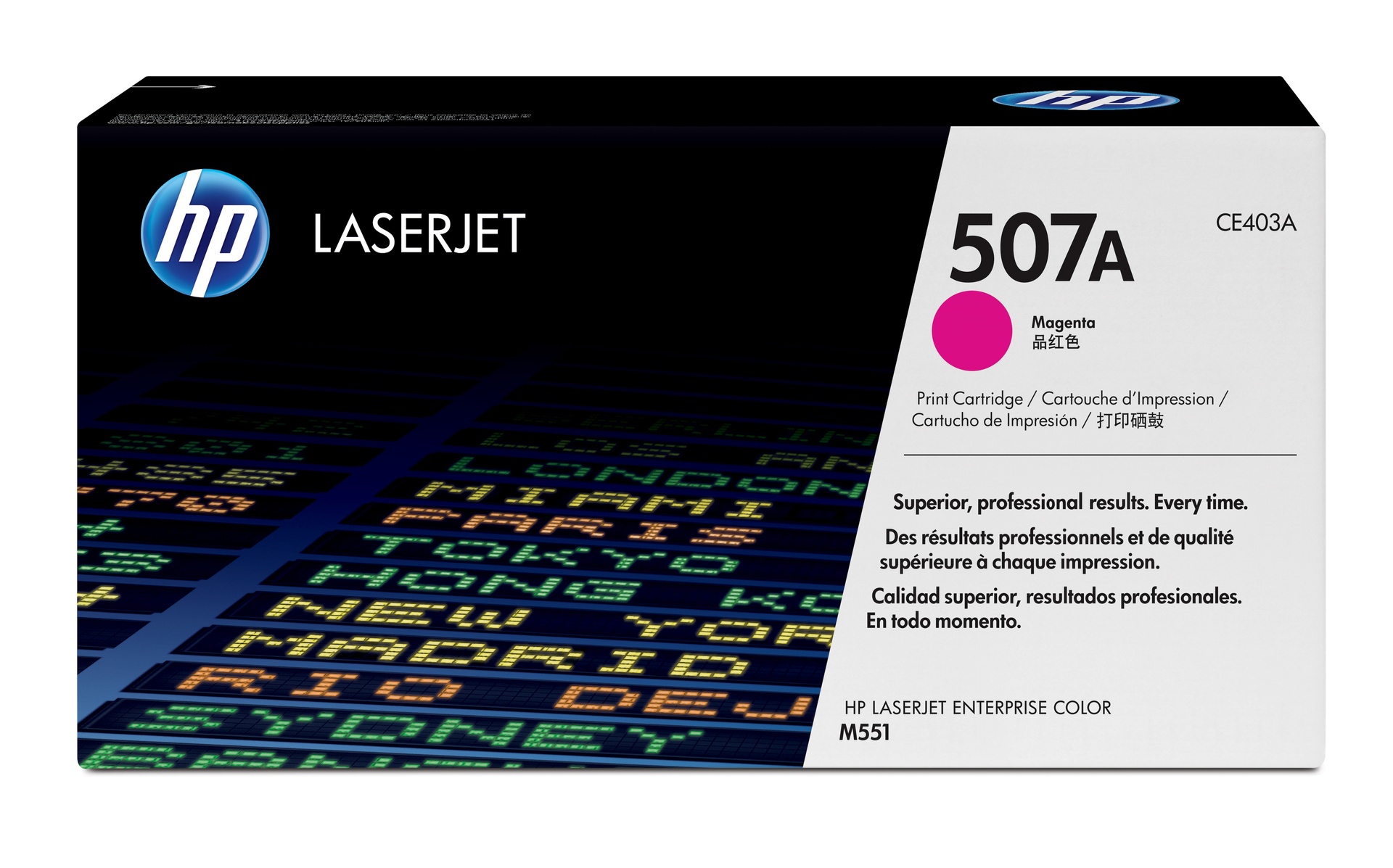 HP CE403A/507A - Toner magenta, 6 000 pages