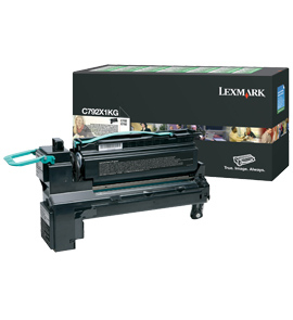 Lexmark C792X1KG - Toner noir haute capacité, 20 000 pages