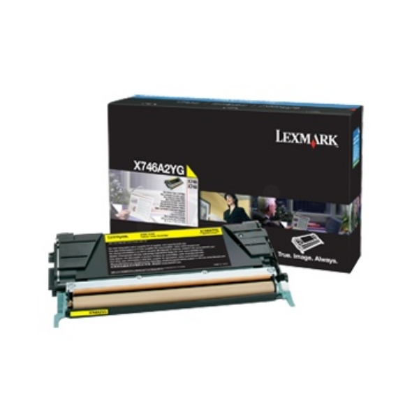 Lexmark X746A3YG - Toner jaune, 7 000 pages