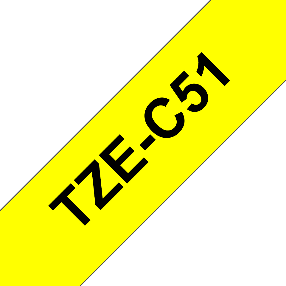 Brother TZE-C51 - Étiquettes