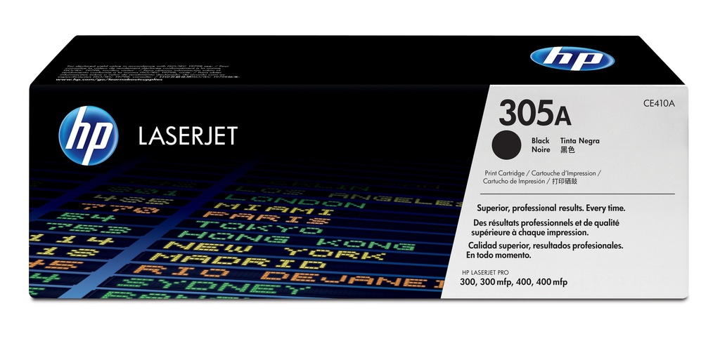 HP CE410A/305A - Toner noir, 2 200 pages